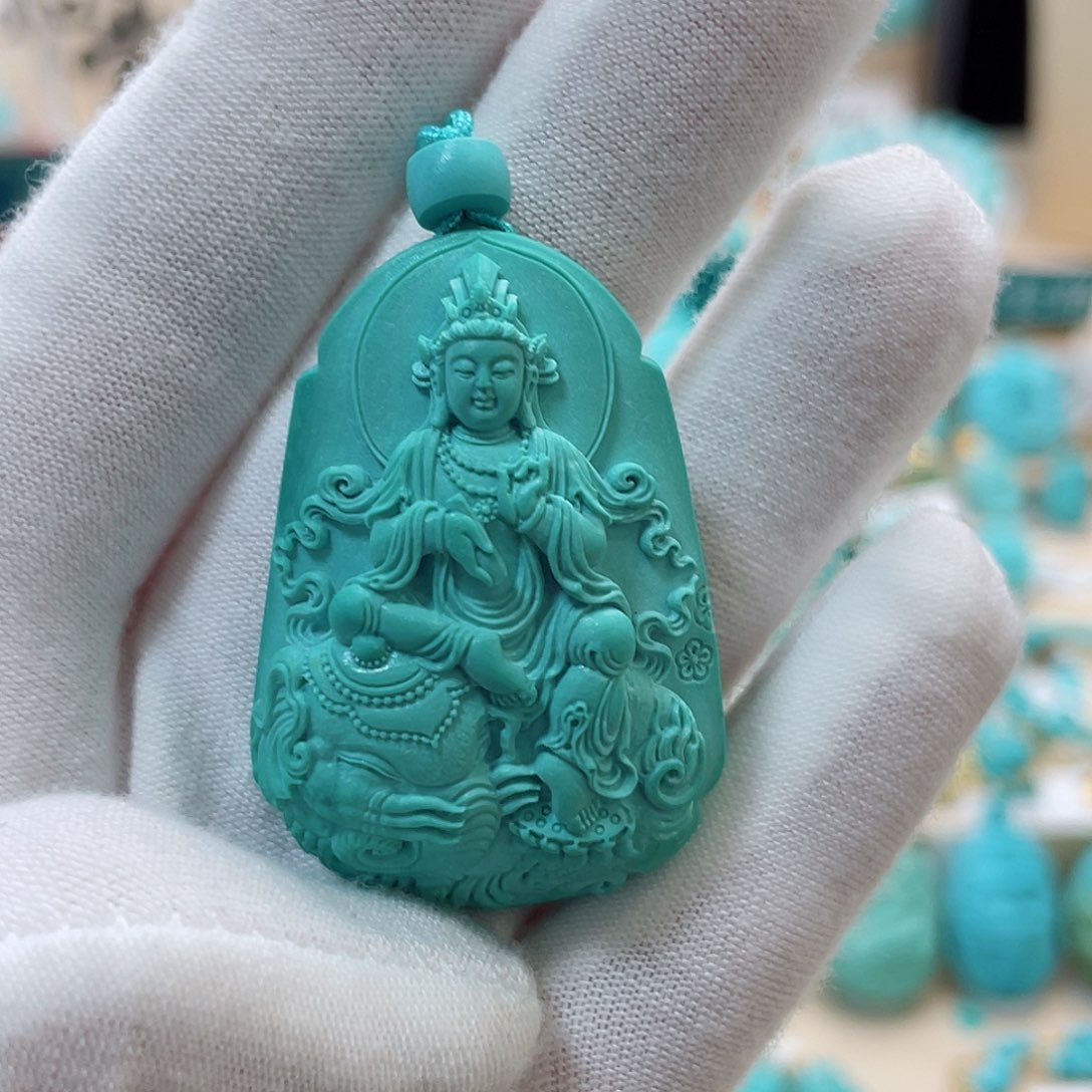 绿松石珠宝奇石未镶嵌