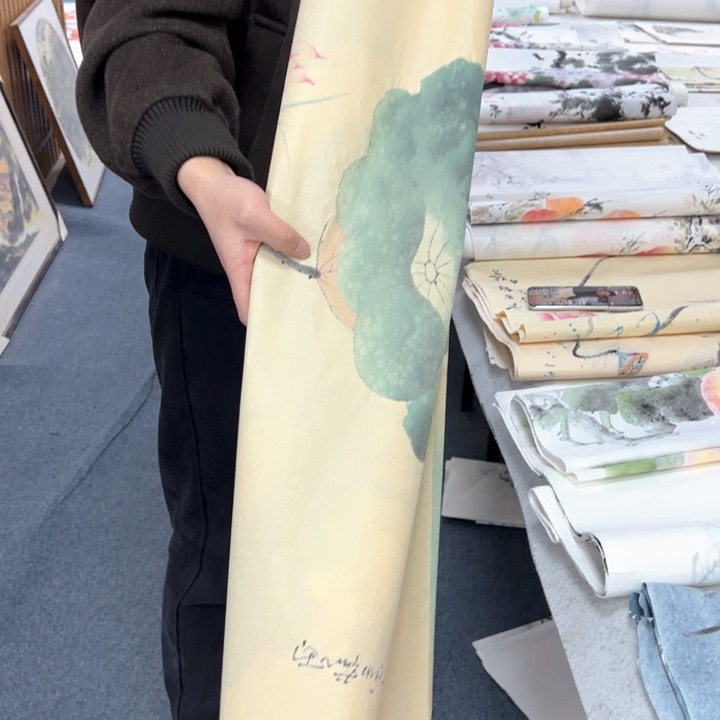 国画纯手绘作品欣赏图