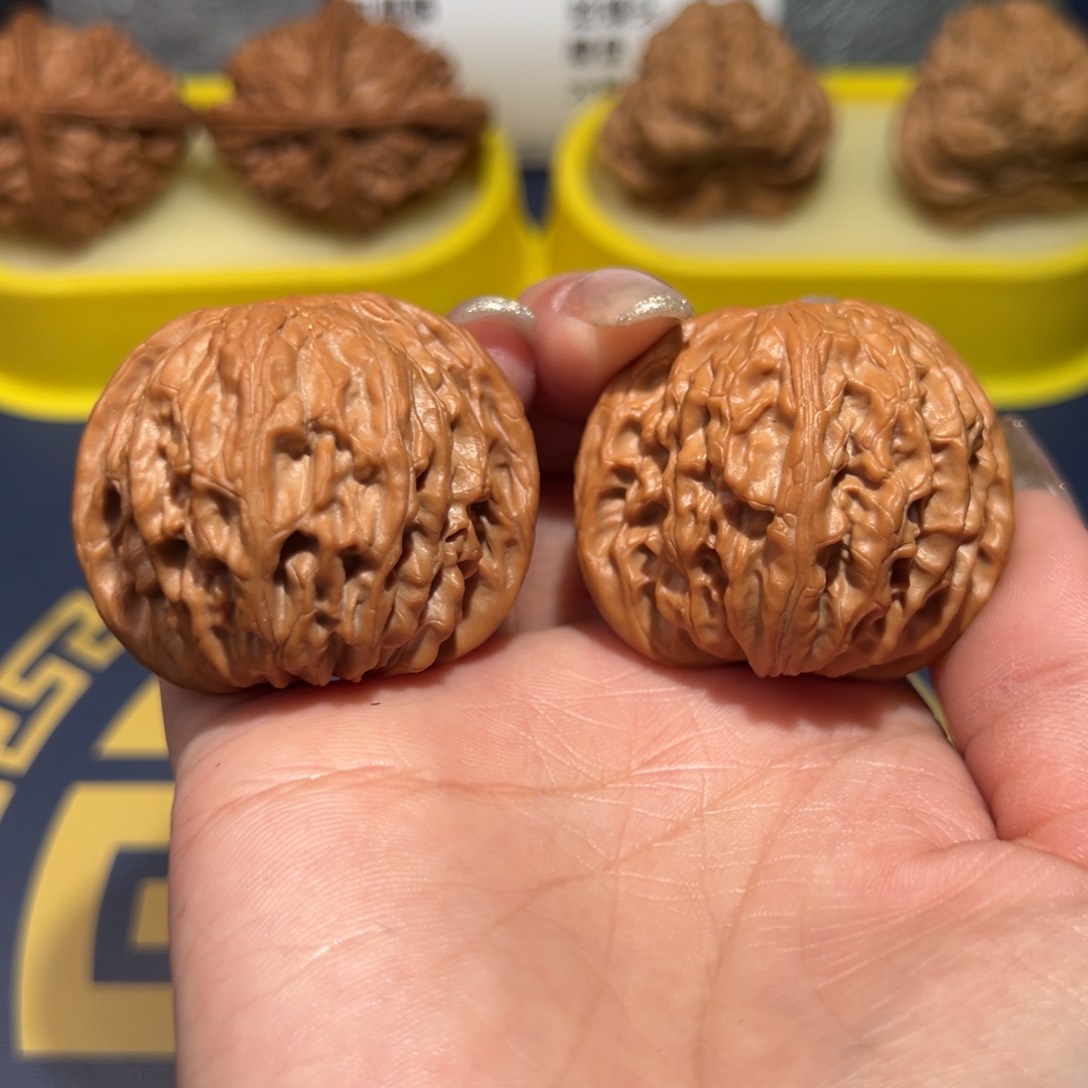 文玩核桃把件磨盘42