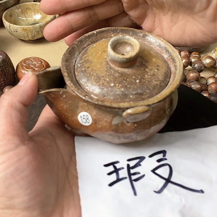 手工粗陶、柴烧茶器