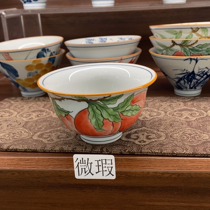 釉下老陶泥手工绘制