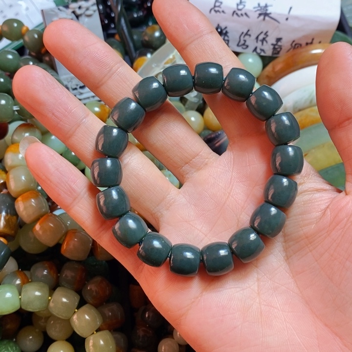 和田玉手链未镶嵌