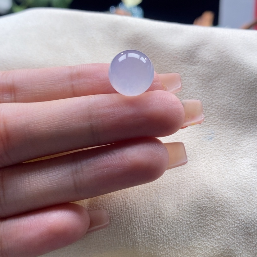 【闪购商品】翡翠颈饰未镶嵌冰紫珠卡12.9