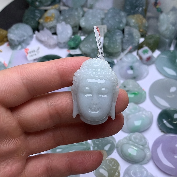 翡翠未镶嵌颈饰天然翡翠