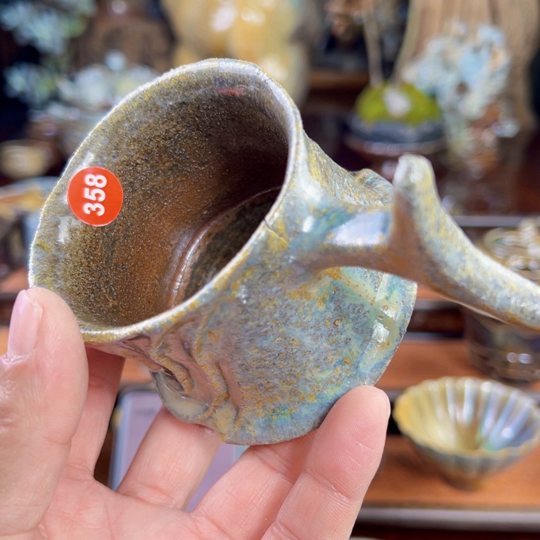 杯N****t358号手捏柴烧杯微瑕