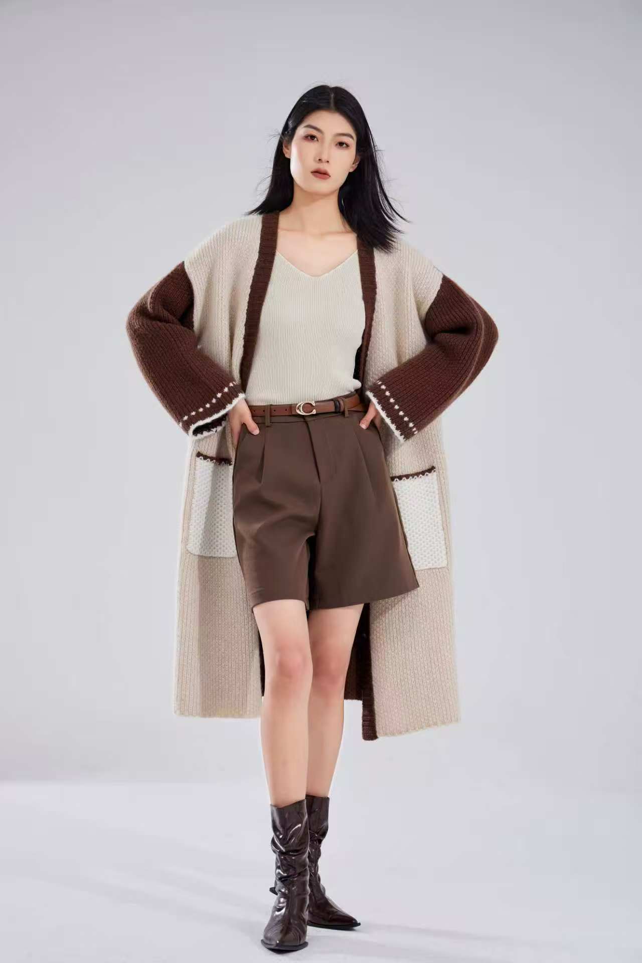 100%山羊绒秋冬百搭时尚款 301-399号