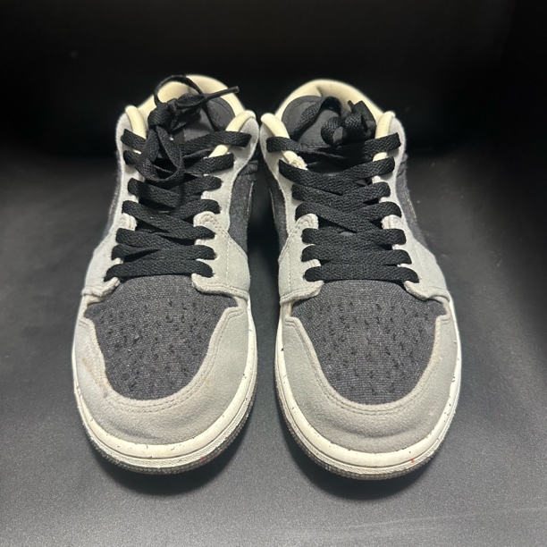 40.5码黑灰缝线 低帮 板鞋 