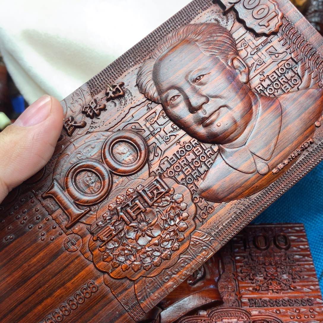 木雕新版加厚送支架39.9