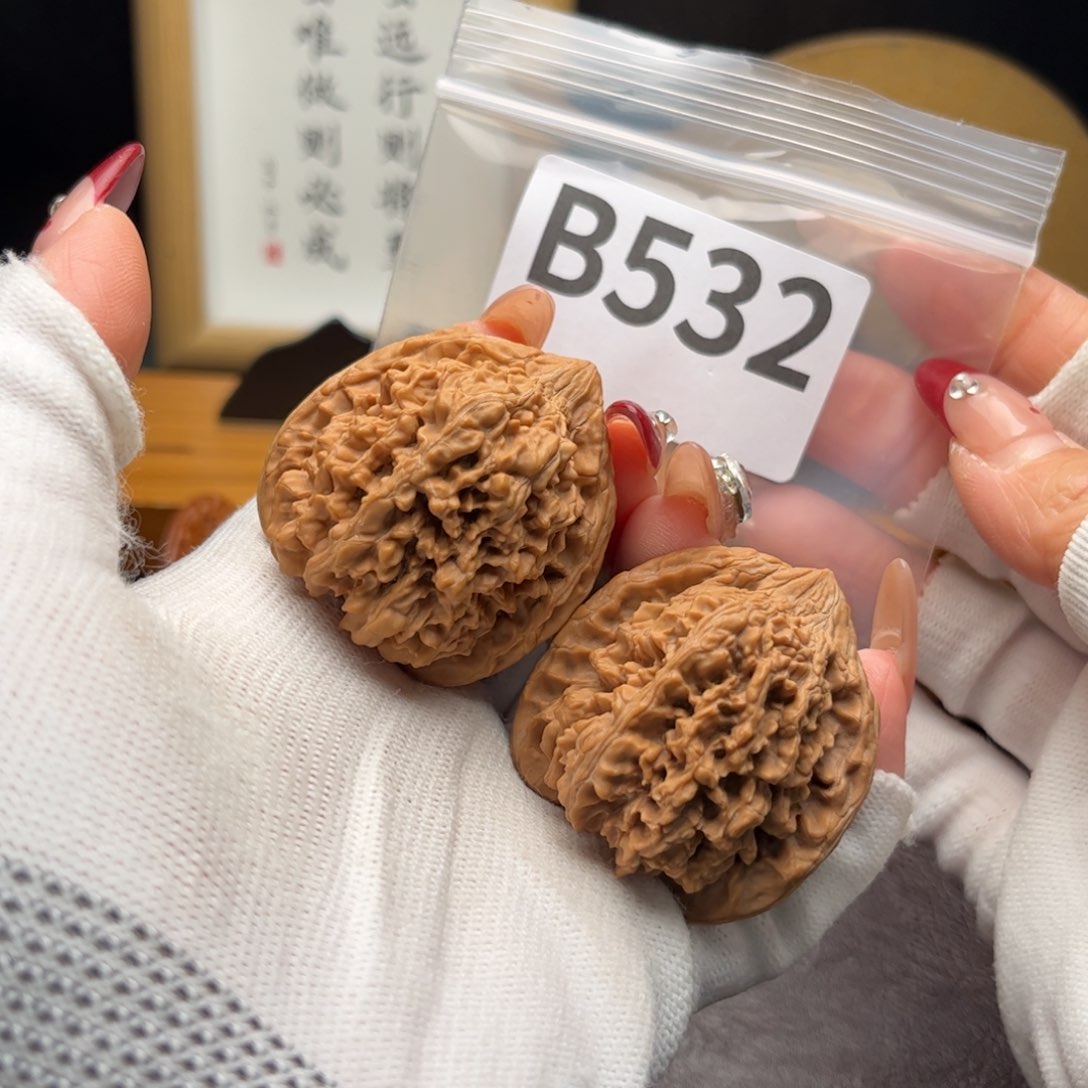文玩核桃把件40星b 532