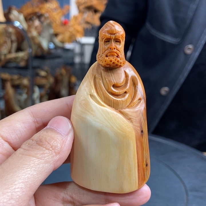 柏木（崖柏）手把件