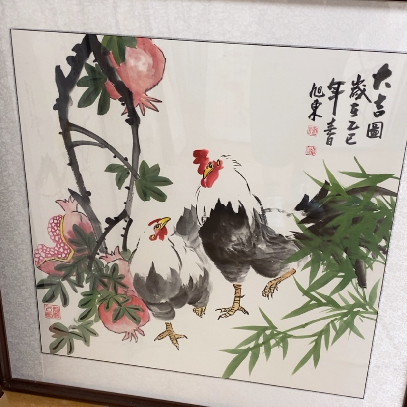 【闪购商品】国画手绘国画带框