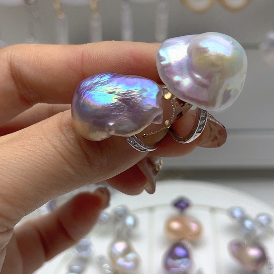 峰***鸟淡水珍珠颈饰未镶嵌