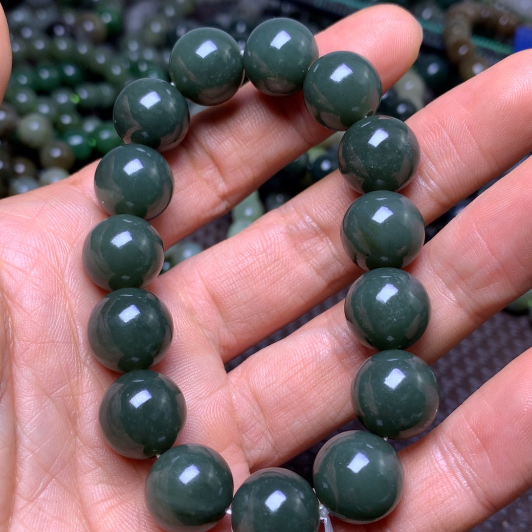 未镶嵌手串和田玉