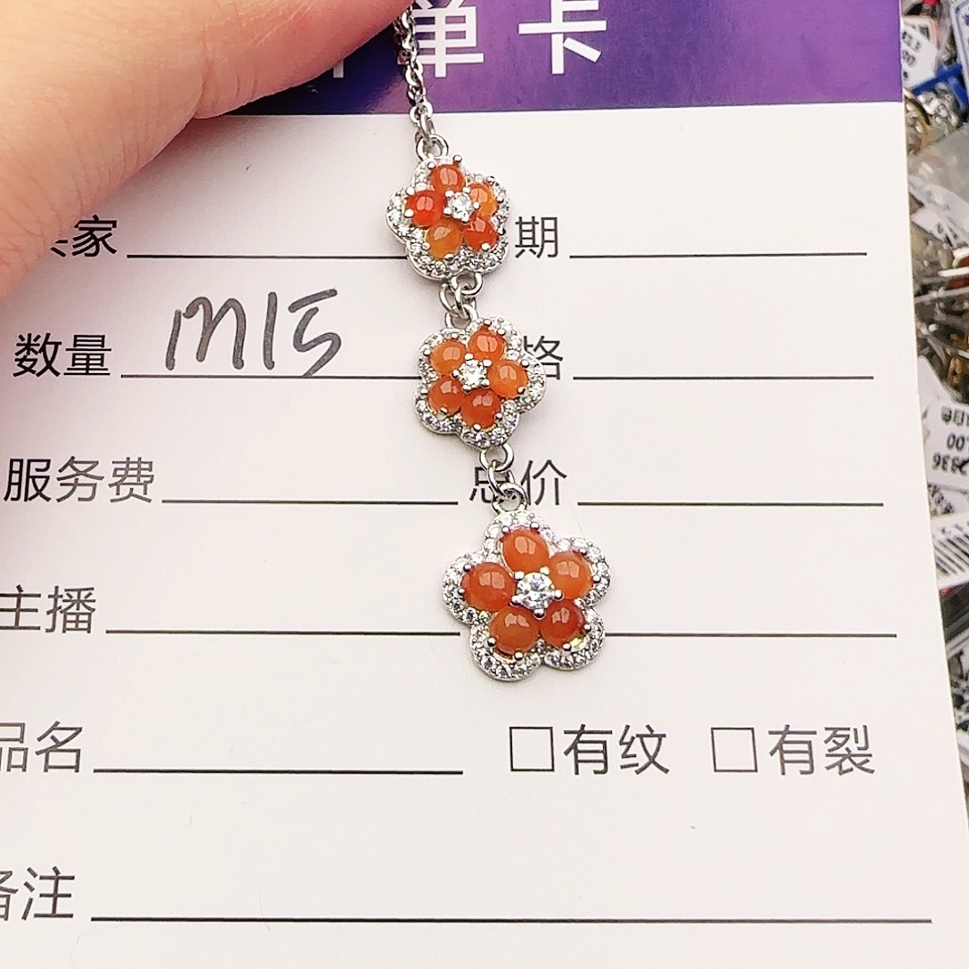 银S925镶嵌戒指翡翠戒指