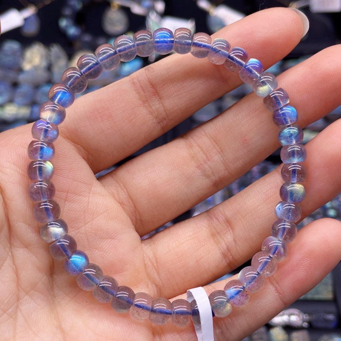 长石手串未镶嵌6.1左右