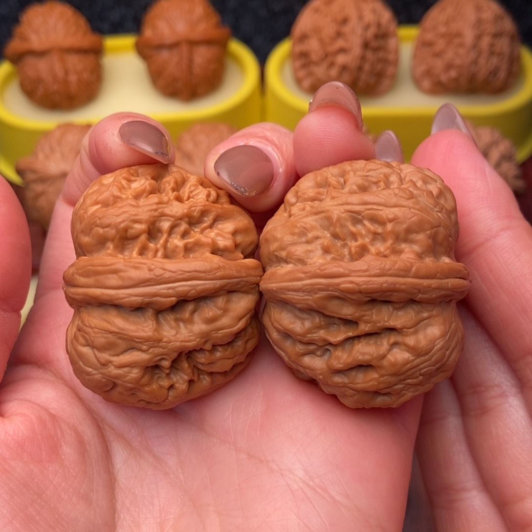 把件文玩核桃42全品 翘头 元宝“毕业”