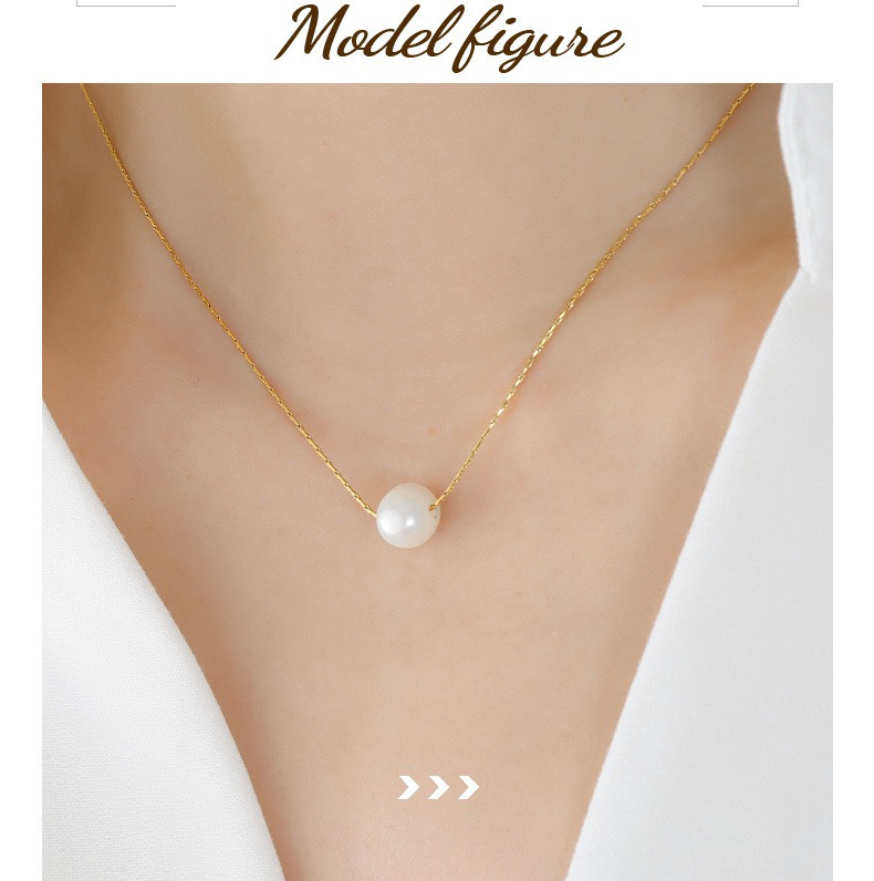 钛钢项链 法式气质巴洛克气质项链优雅百搭经典锁骨链10