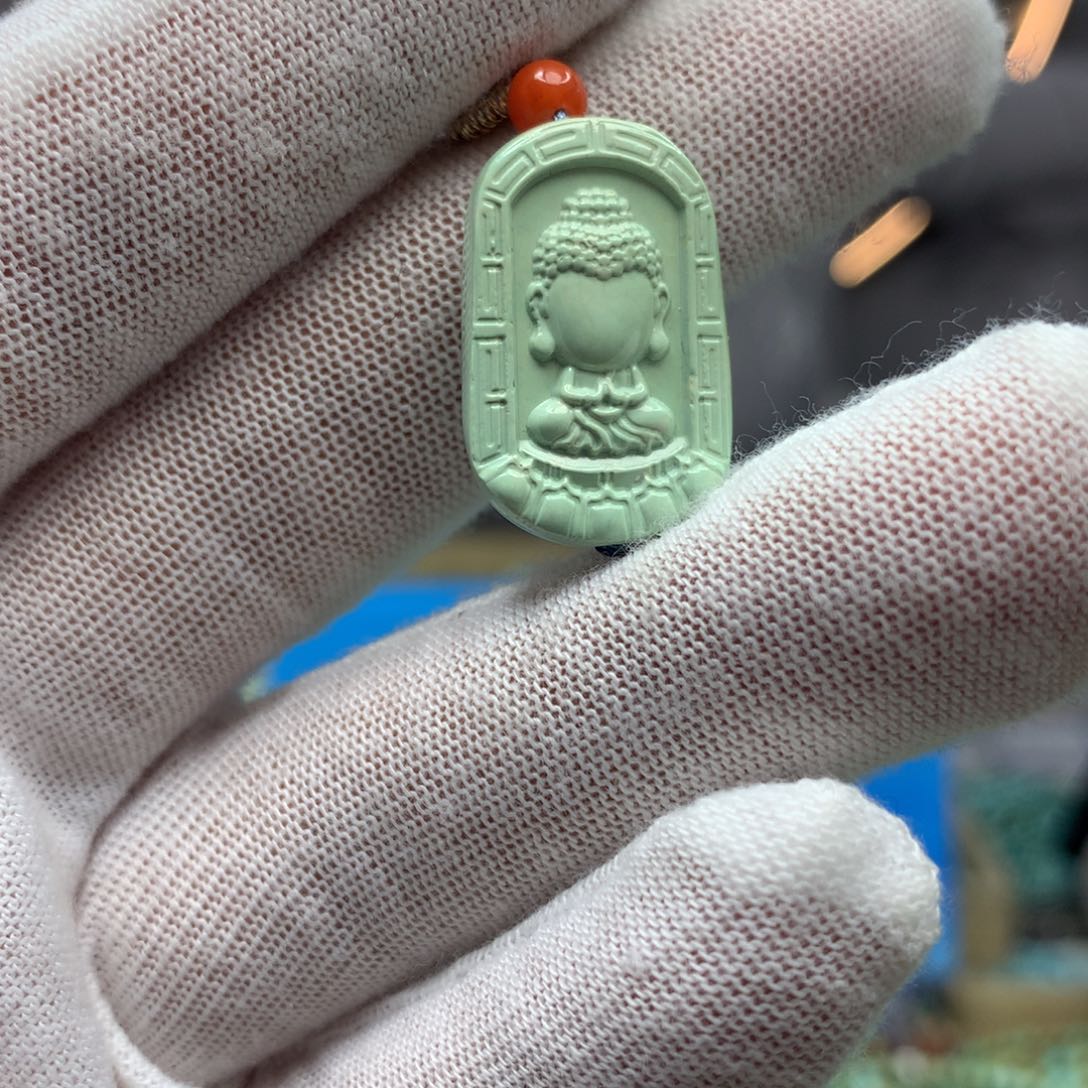 绿松石挂件未镶嵌