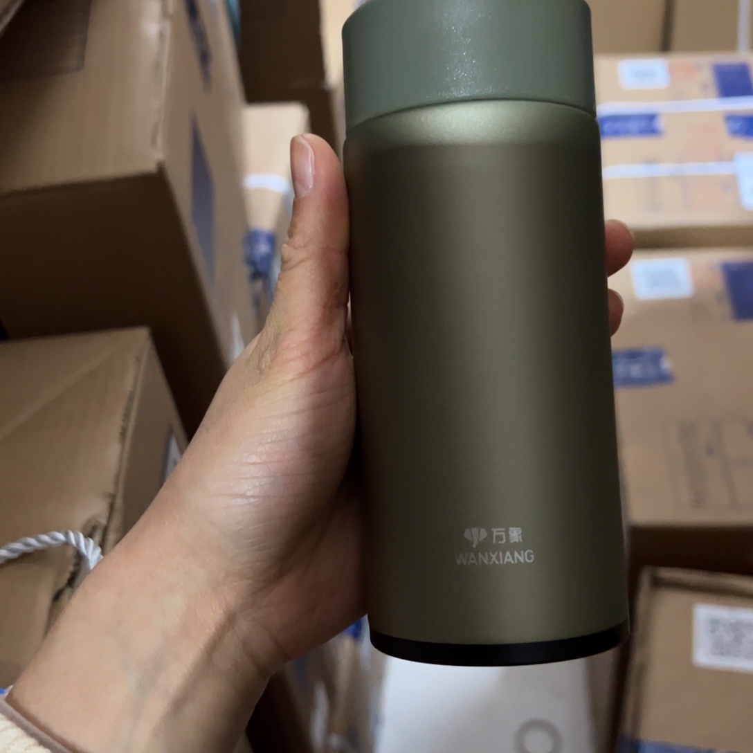 D20A绿色304没有网315保温杯➕杯套