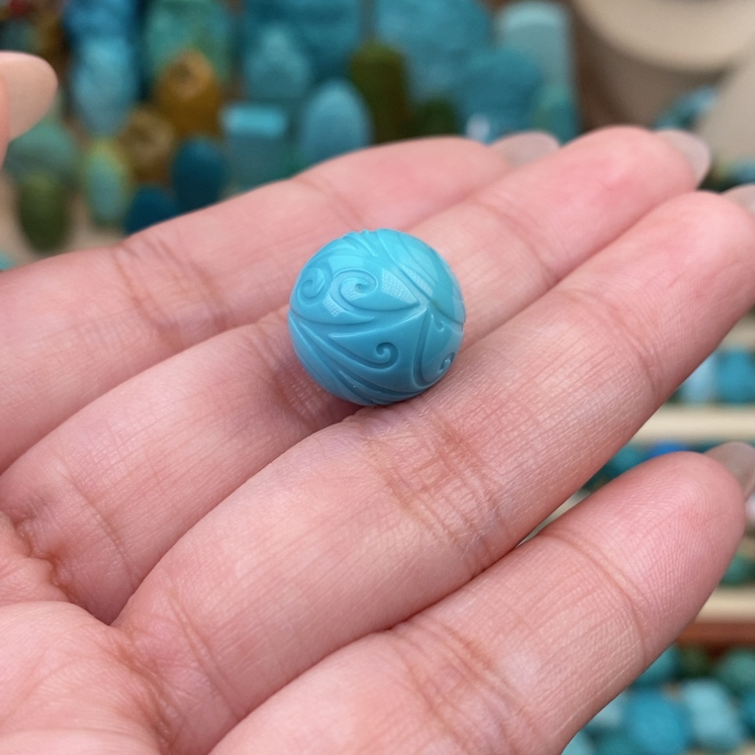 绿松石珠宝奇石未镶嵌