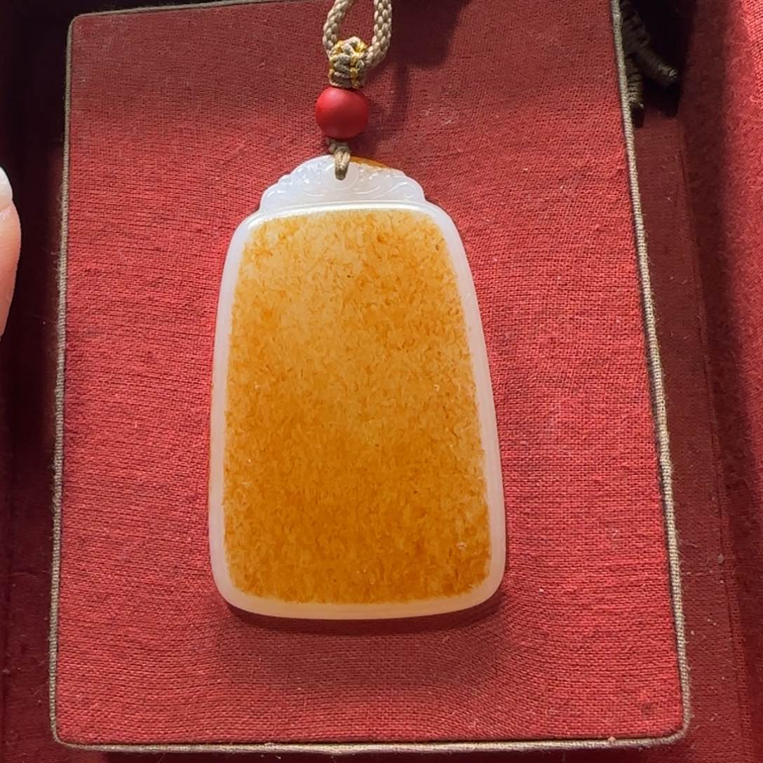 和田玉挂件未镶嵌