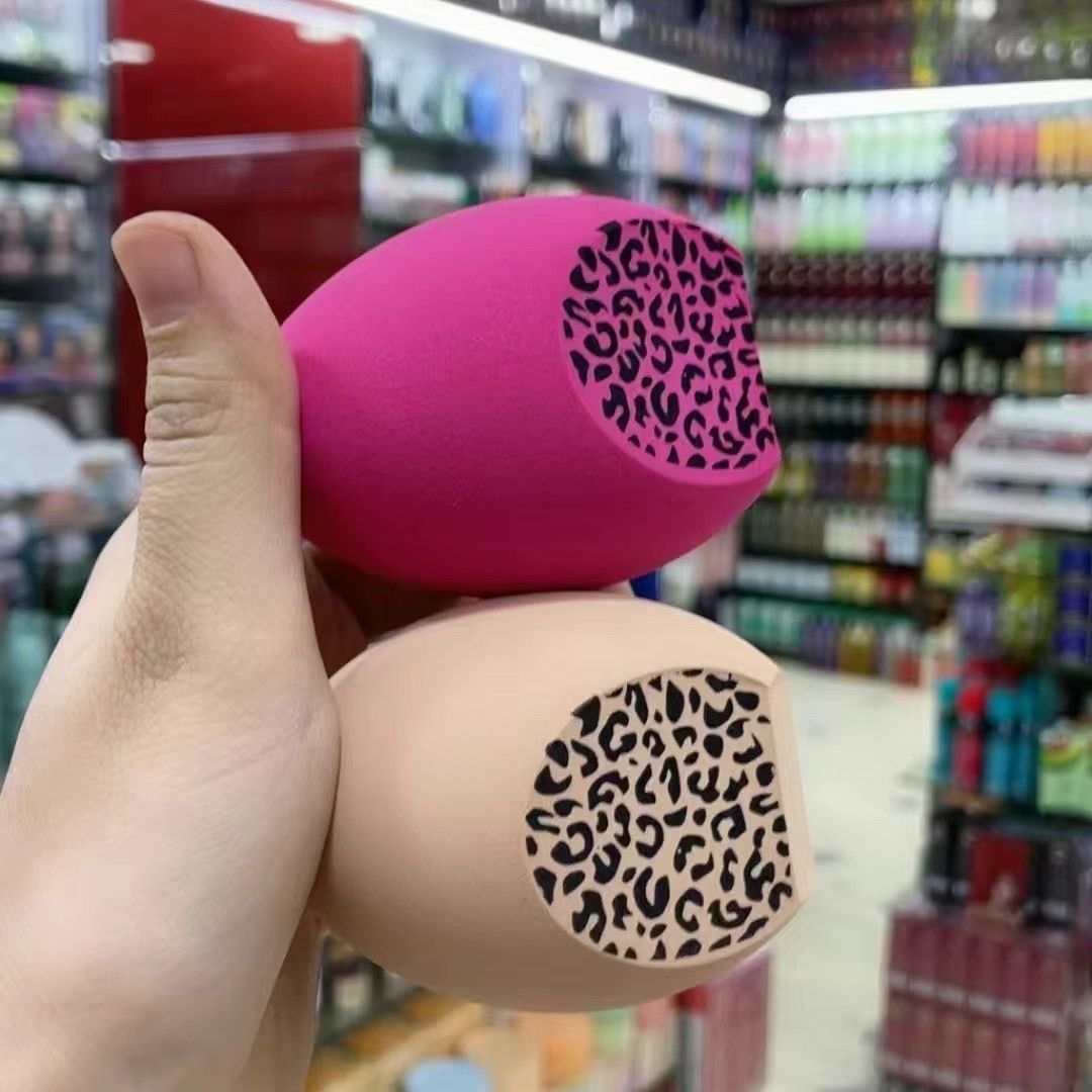 马卡龙色系干湿两用美妆蛋上妆服帖不吃粉