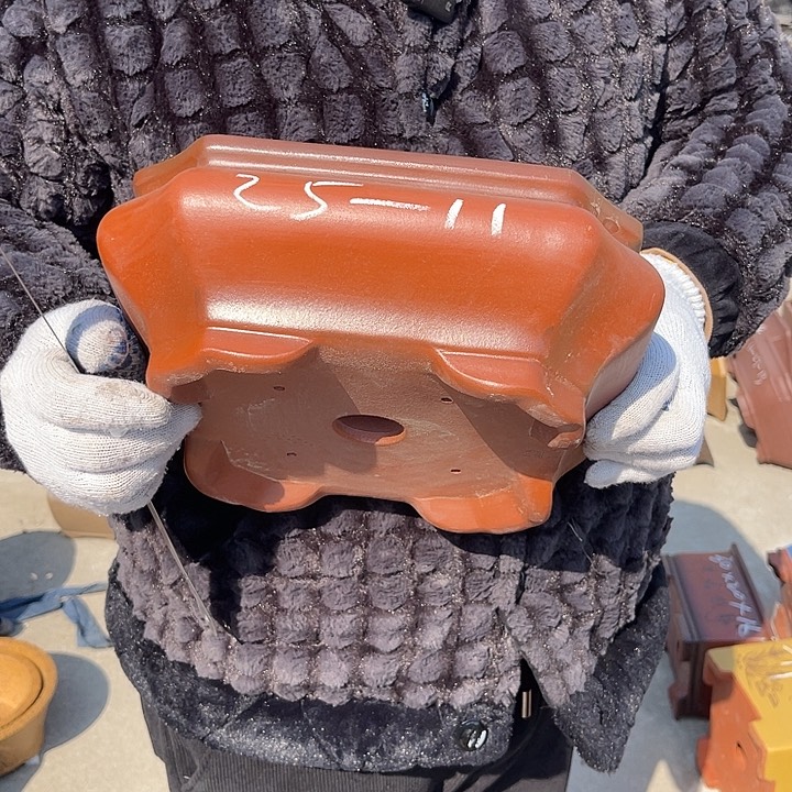 紫砂花盆紫砂等传统