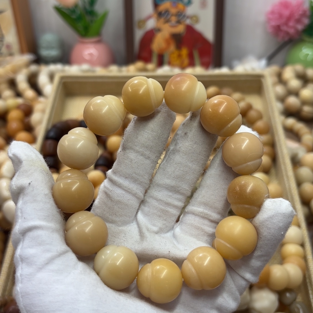 菩提根/象牙果吊坠19干磨瑕疵落地果葫芦290