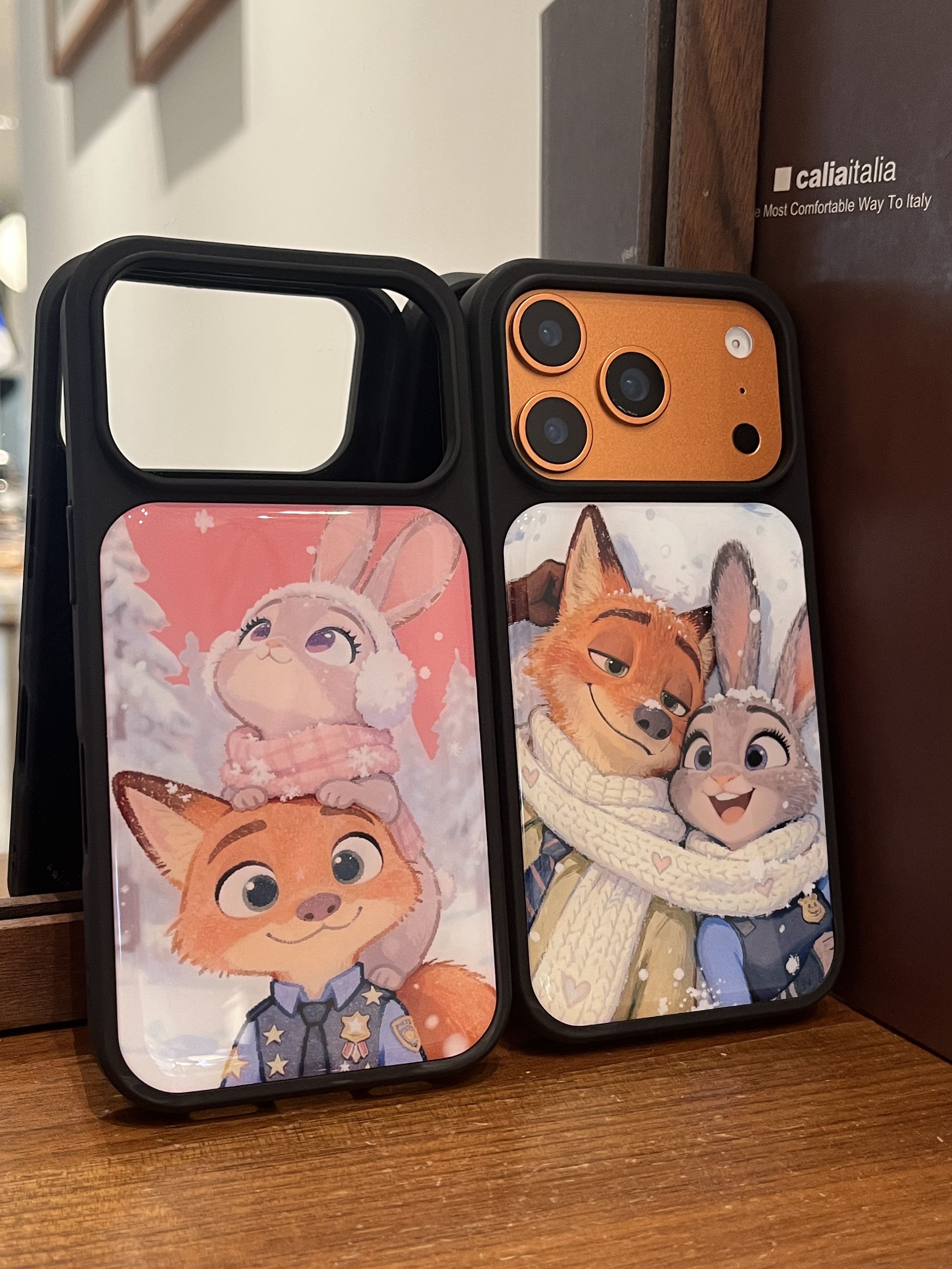 【黑边滴胶】围巾情侣朱迪尼克手机壳适用苹果17pm/16promax手机壳