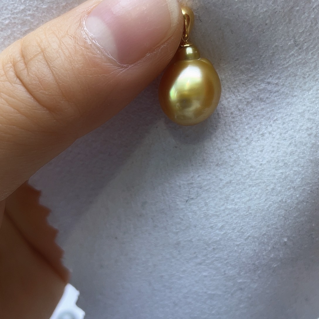 海水珍珠颈饰18K金镶嵌