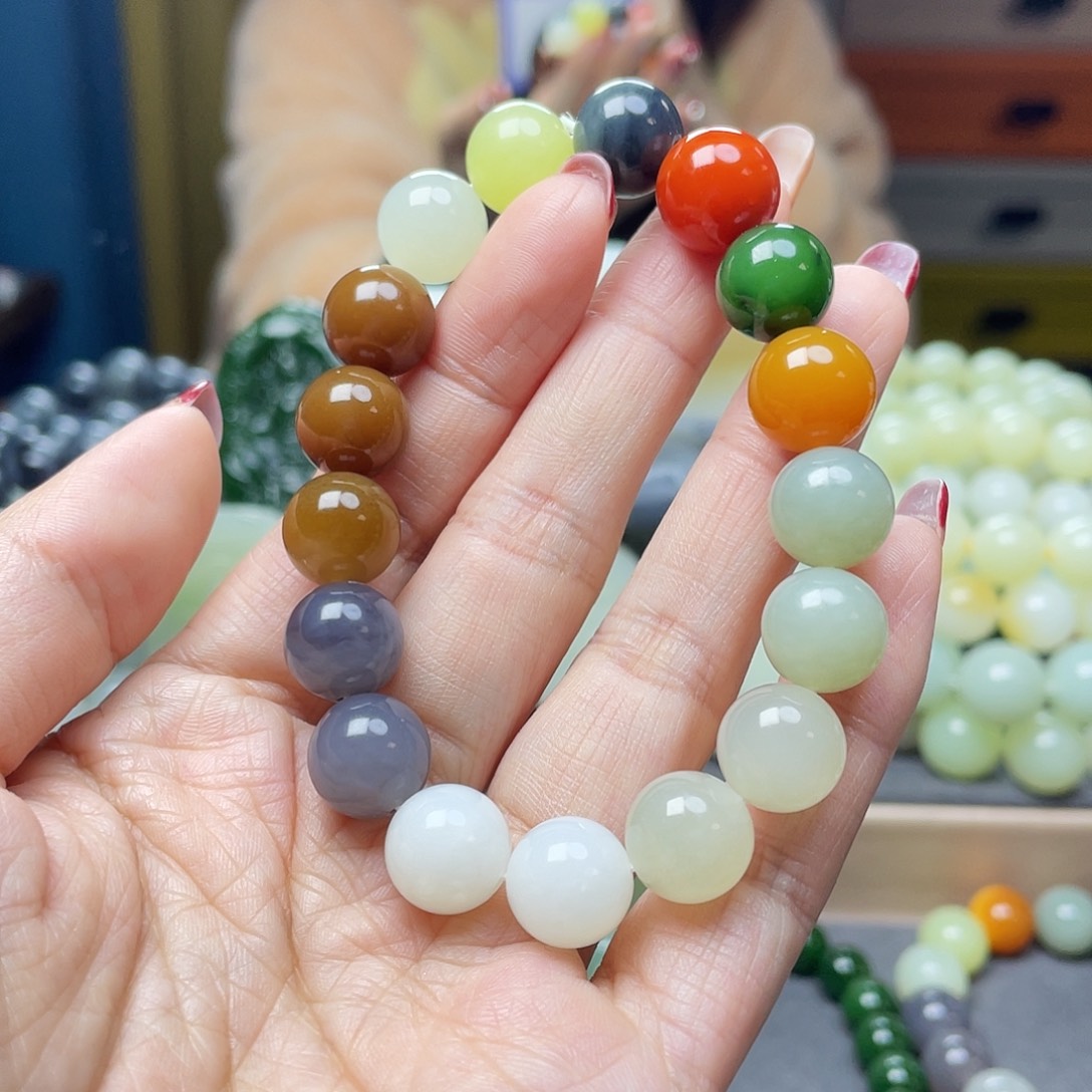 和田玉手链未镶嵌