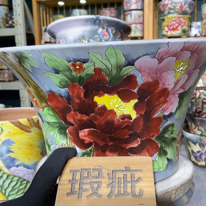 红陶景德镇艺术手绘作品