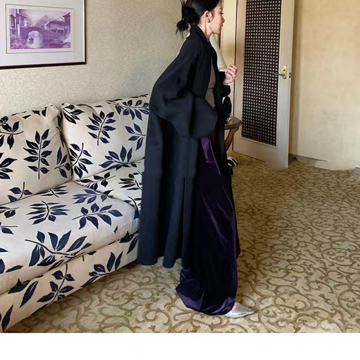 Wellsoong【双面Y绒混昵翻领大衣】