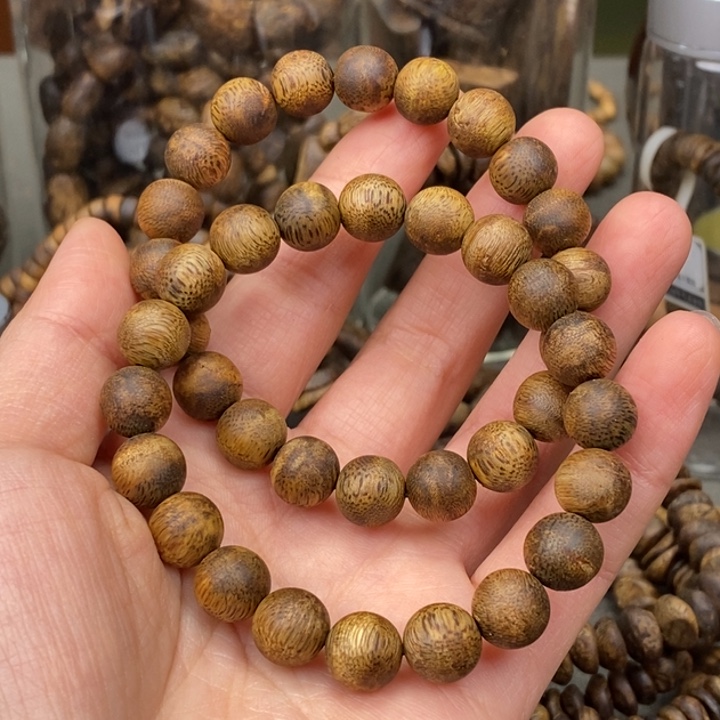 沉香手串奇楠沉香圆珠手串10mm多样发一条