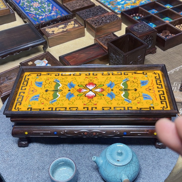 紫檀木类成套家具