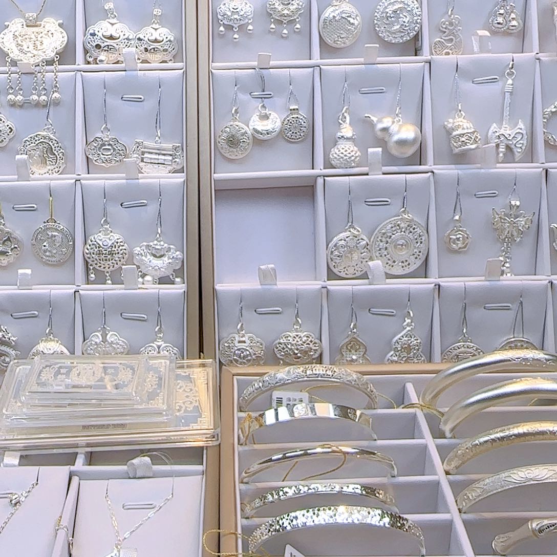 吊坠足银小胖福吊坠