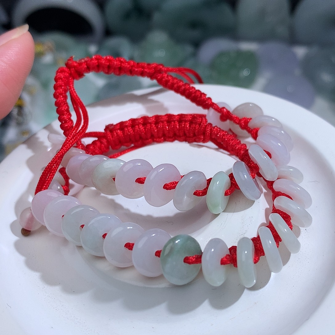 翡翠未镶嵌颈饰750