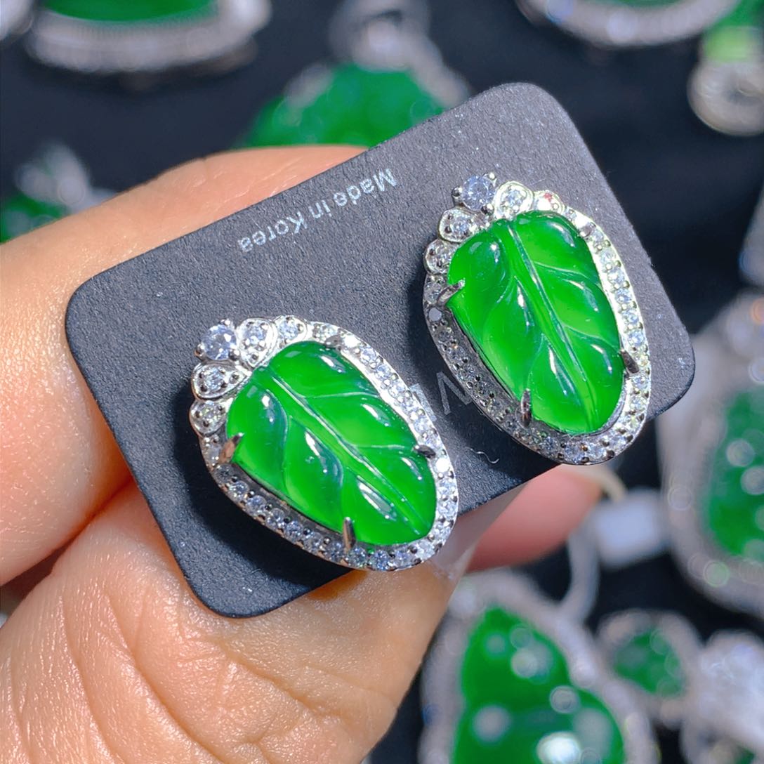 翡翠颈饰银S925镶嵌55982675600