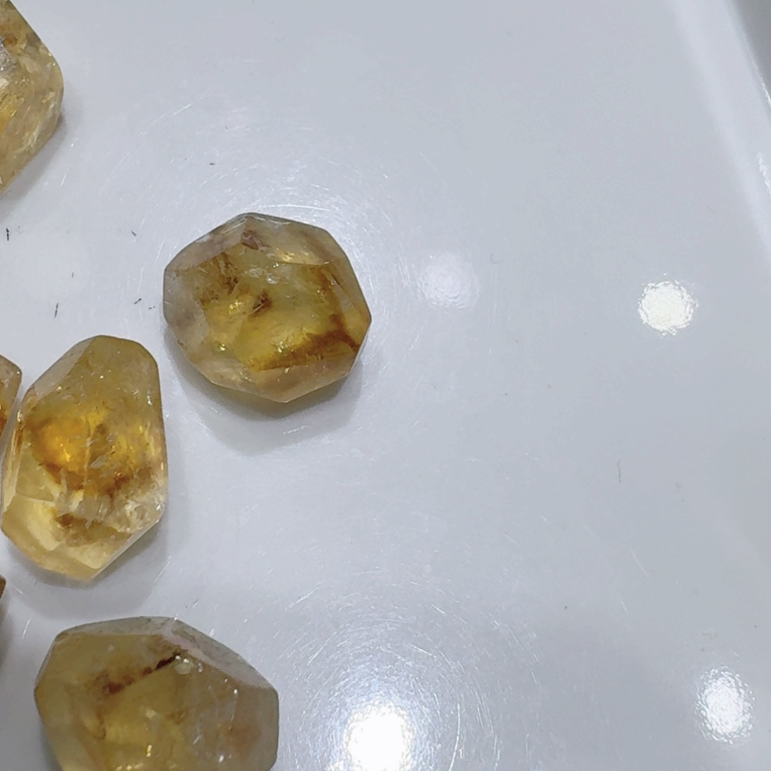 手串水晶手串，黄色水晶