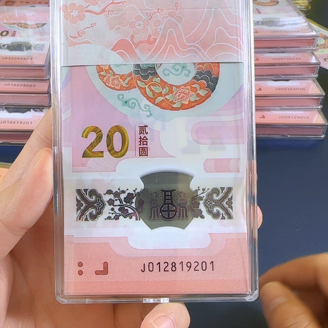 塑料蛇钞朦胧号标百012819201