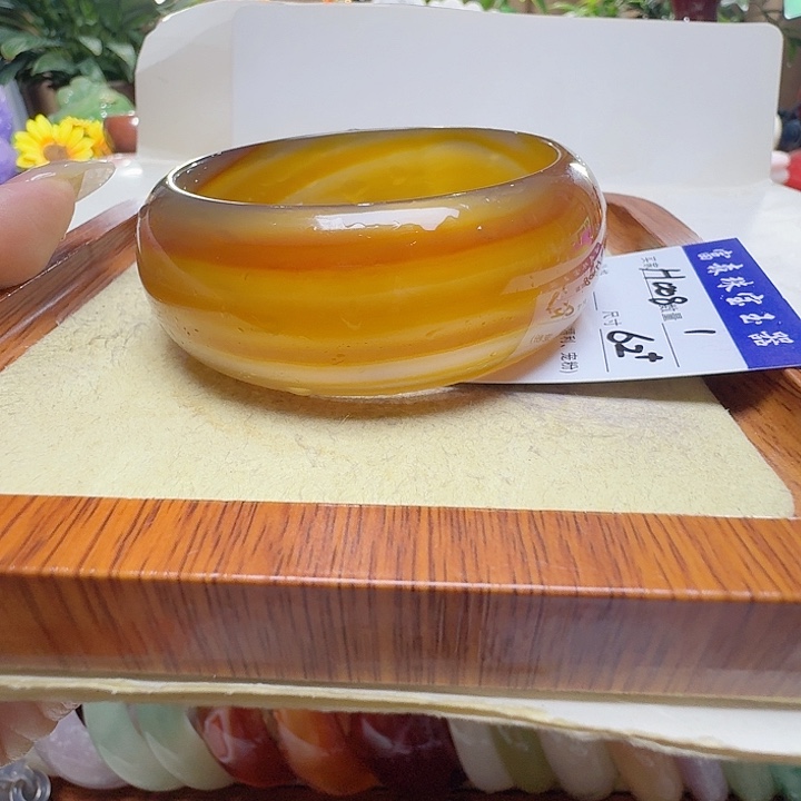 感***恩玛瑙/玉髓未镶嵌手镯