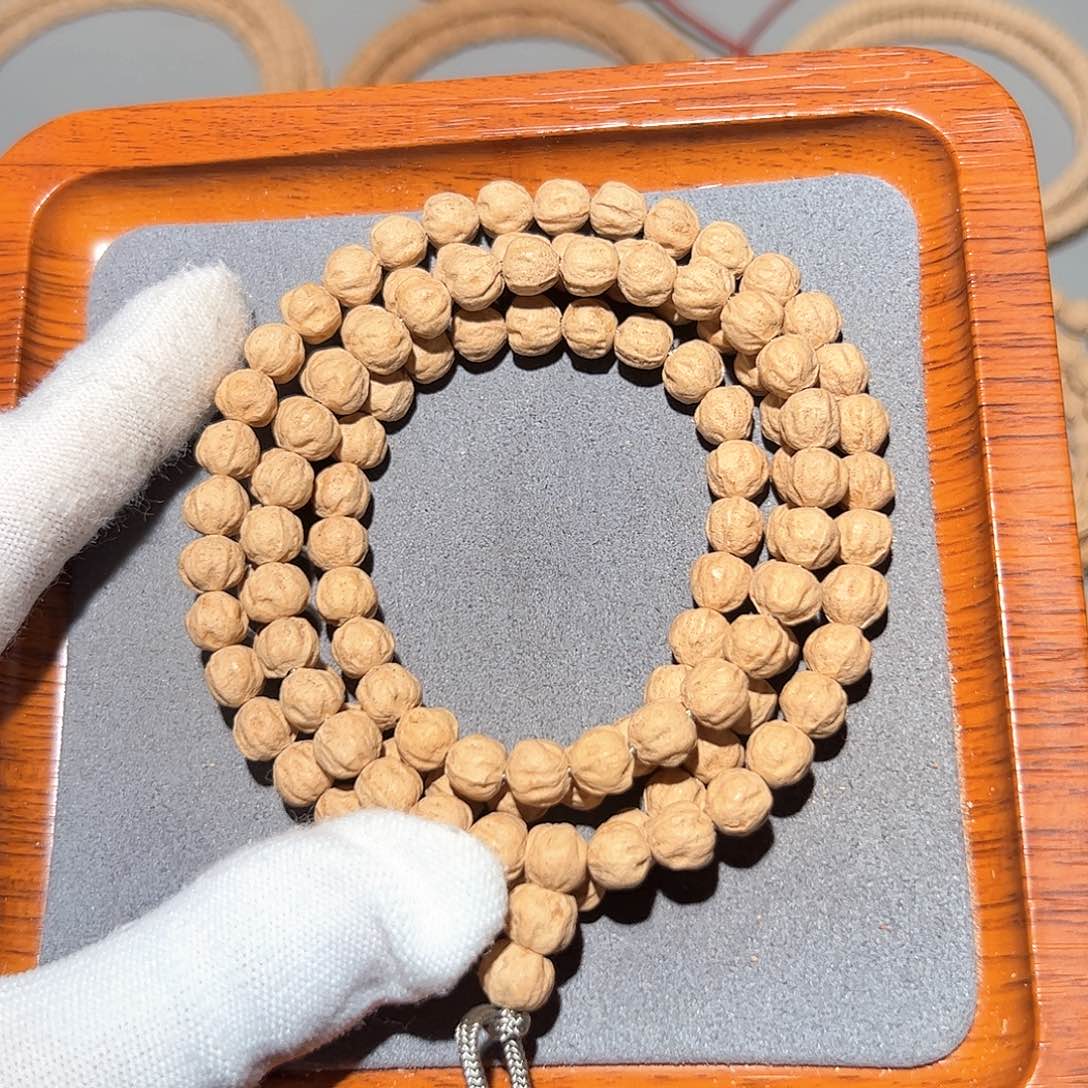 柏香籽/百香籽手串夜*城原桩莲花7.5+