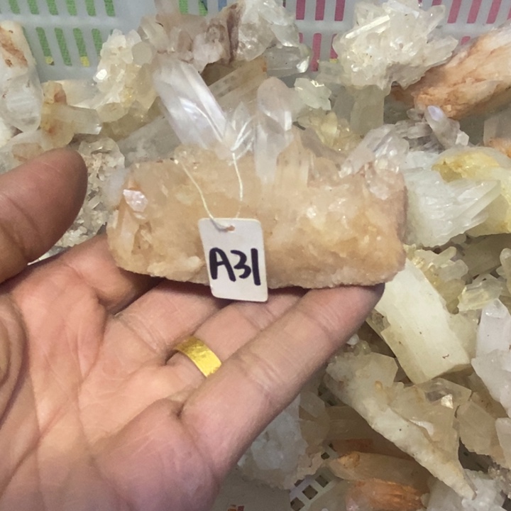 水晶水晶原石摆件未镶嵌