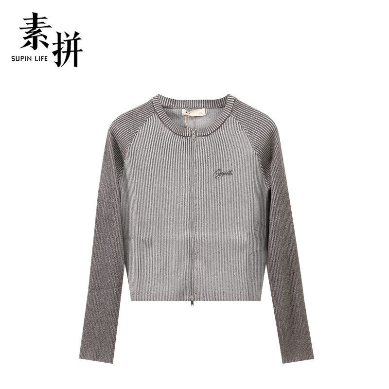 素拼女装针织衫SPAZZ458070AG