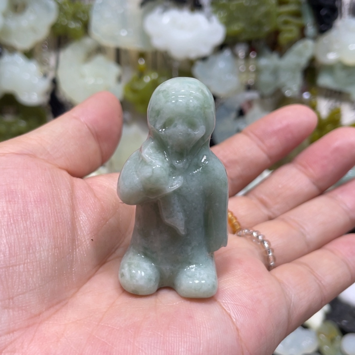 【闪购商品】岫玉颈饰未镶嵌19手把