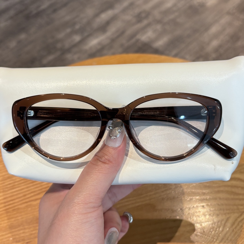 韩系素颜板材猫眼镜框近视眼镜青春女大时尚百搭可配度数散光29