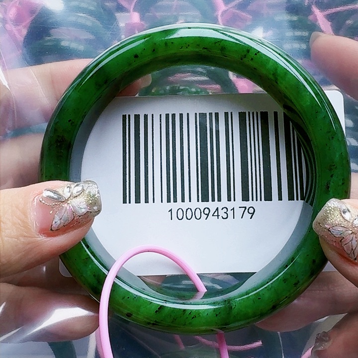 和田玉（碧玉）手镯未镶嵌6161