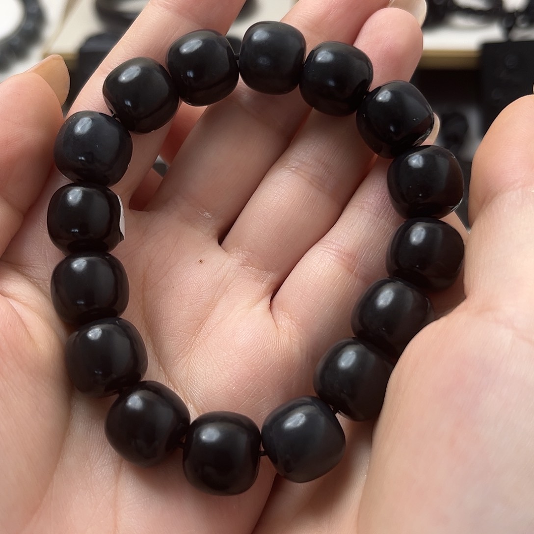 和田玉（墨玉）未镶嵌挂件卡14老型福利