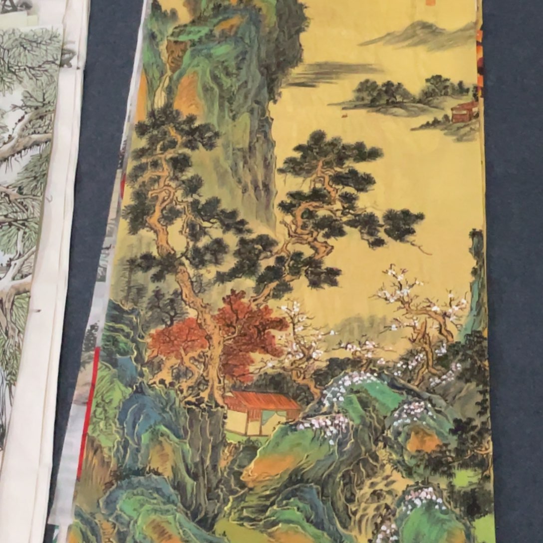 国画处理作品看好再拍哦