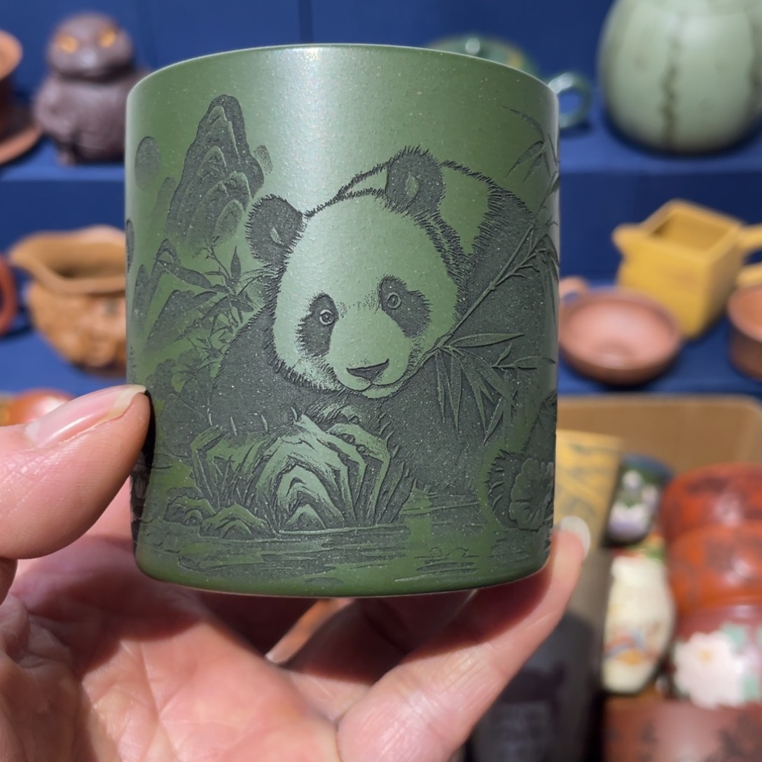 原矿紫砂手工主人杯